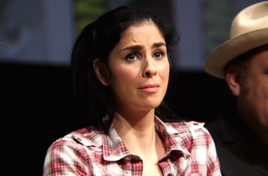 Sarah Silverman speaking at the 2012 San Diego Comic-Con. (Gage Skidmore/Wikimedia Commons)