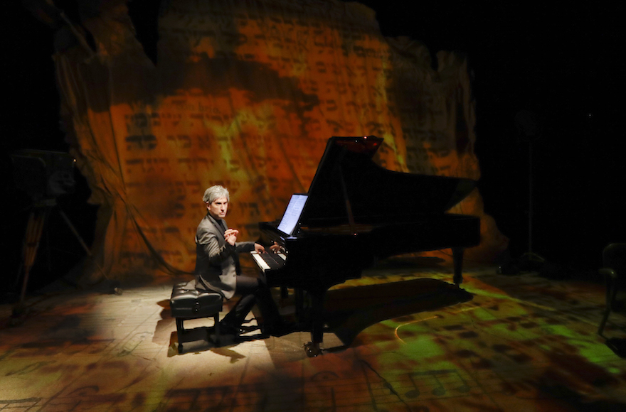 Hershey Felder sings, acts and plays the piano in the play. (Courtesy of Hershey Felder Presents)