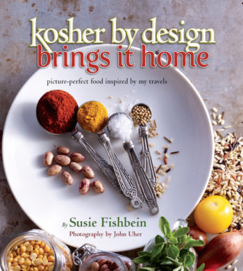 The cover of Fishbein's latest (and final) "Kosher By Design" cookbook. (Courtesy of Artscroll)