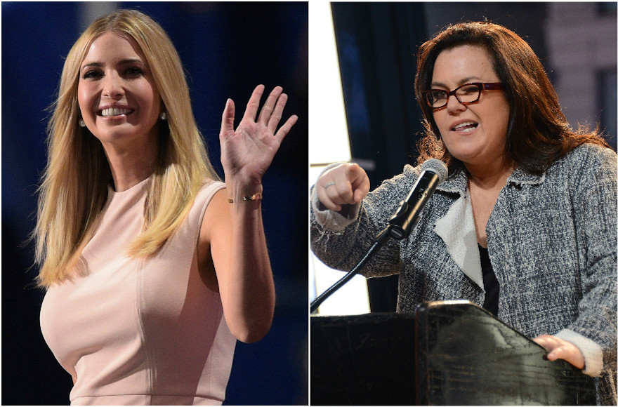 Rosie O'Donnell Runs Into Donald Trump's Daughter Ivanka in NY